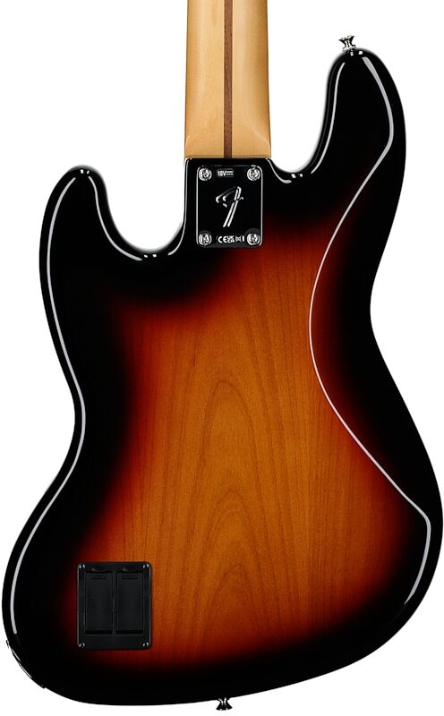 open zoom image for Fender Player II Modified Active Jazz V Electric Bass, 5-String, Rosewood Fingerboard (with Gig Bag), 3-Color Sunburst, Body Straight Back
