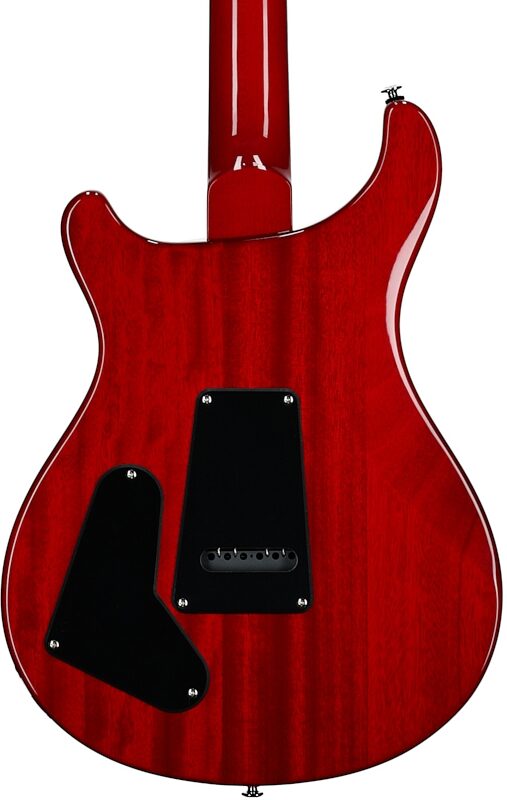 open zoom image for PRS Paul Reed Smith SE Studio V2 Electric Guitar (with Gig Bag), Charcoal Cherry Burst, Body Straight Back