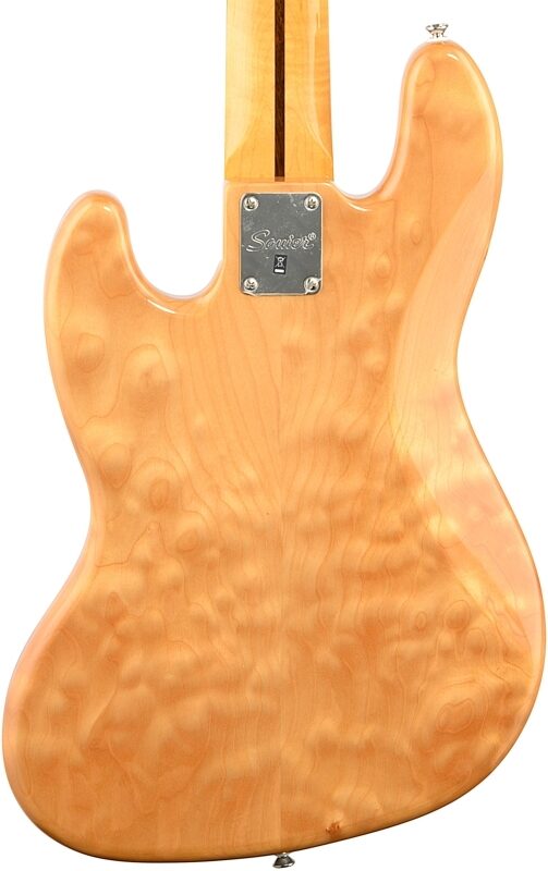 open zoom image for Squier Classic Vibe '70s Jazz V Electric Bass, 5-String, Maple Fingerboard, Natural, Open Box (Very Good), Body Straight Back