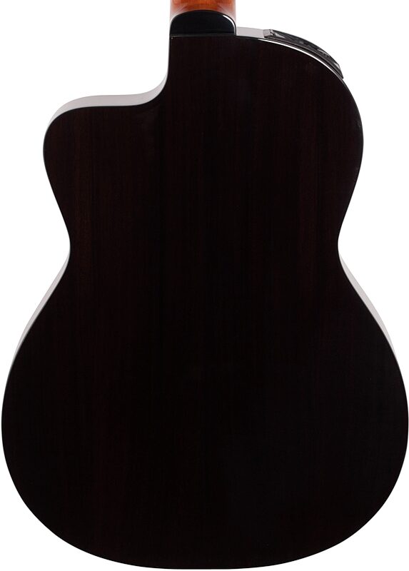 open zoom image for Takamine GC5CE Classical Acoustic-Electric Guitar, Natural, Body Straight Back
