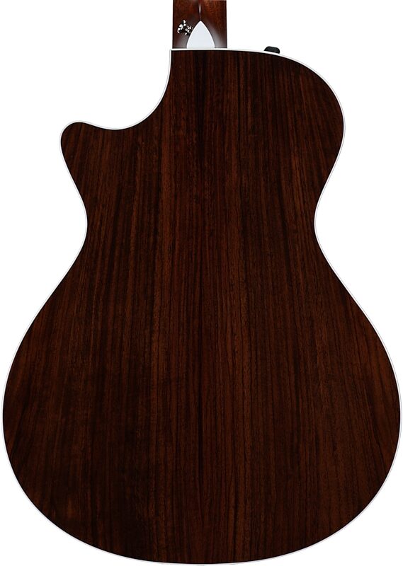 open zoom image for Taylor 412ce-R Grand Concert Acoustic-Electric Guitar (with Case), Tobacco Sunburst, Body Straight Back