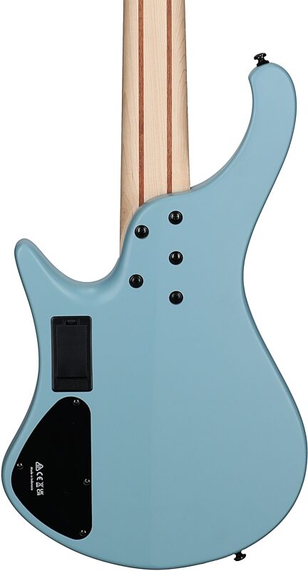 open zoom image for Ibanez EHB605 Electric Bass, 5-String, Purist Blue Matte, Body Straight Back