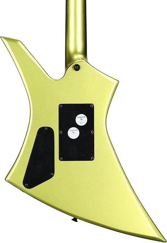 open zoom image for Jackson X Series Kelly KEX Electric Guitar, Laurel Fingerboard, Lime Green Metallic, Body Straight Back