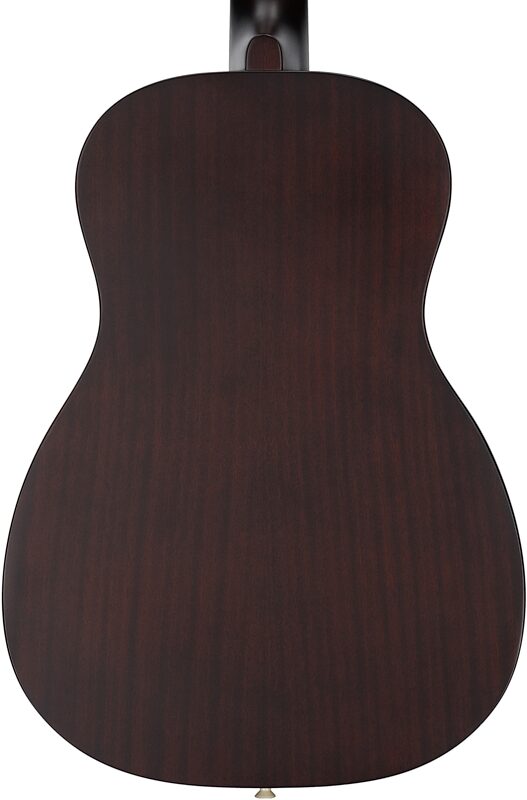 open zoom image for Gretsch G9500 Jim Dandy Parlor Flat Top Acoustic Guitar, Deep Cherry Burst, Body Straight Back