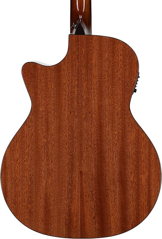 open zoom image for Luna Oracle Phoenix Spruce Acoustic-Electric Guitar, New, Body Straight Back