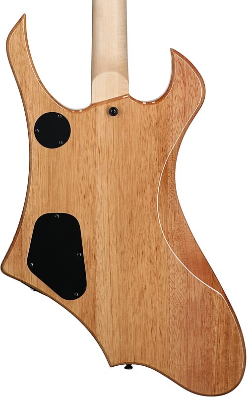 open zoom image for Wylde Audio Goregehn Electric Guitar, Cocobolo Psychic Bullseye, Body Straight Back