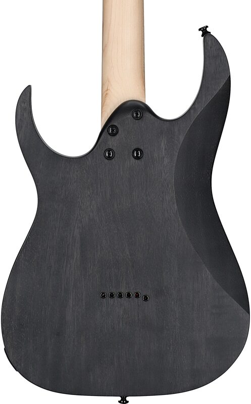 open zoom image for Ibanez RGR431PB Electric Guitar, Charcoal Grey Flat, Body Straight Back