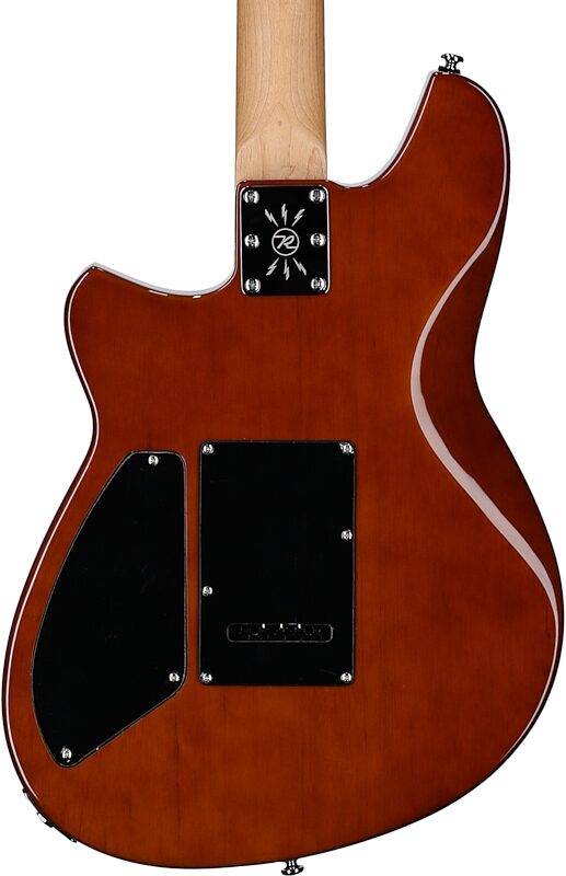 open zoom image for Reverend Kingbolt H290 Electric Guitar, Midnight Black, Body Straight Back