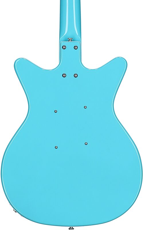open zoom image for Danelectro '59 MOD NOS Electric Guitar, Baby Come Back Blue, Body Straight Back
