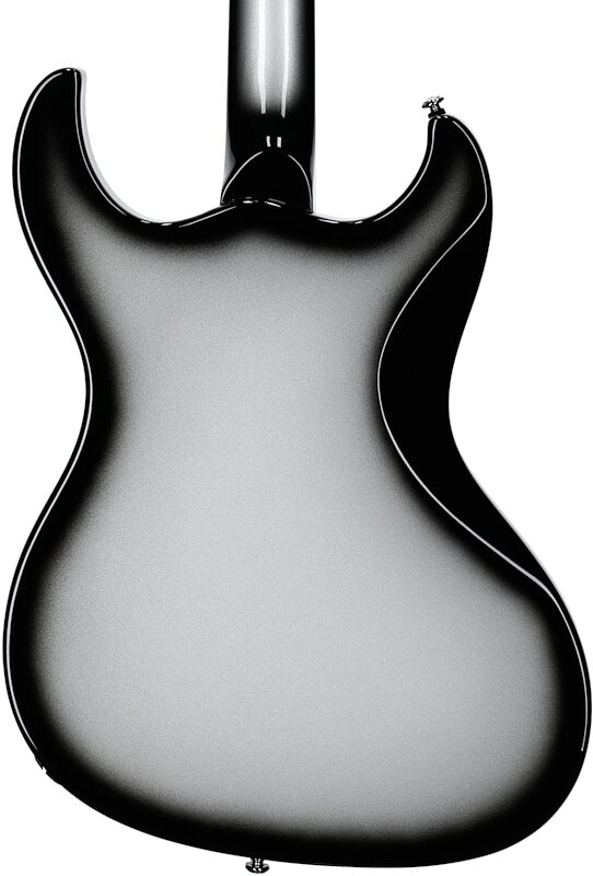 open zoom image for Dunable Gnarwhal DE Electric Guitar (with Gig Bag), Silverburst, Body Straight Back
