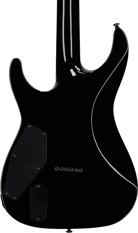open zoom image for ESP LTD MH-400HT QM Electric Guitar, See-Thru Black Sunburst, Body Straight Back