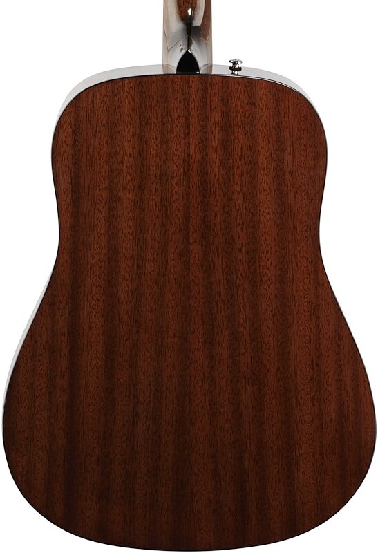 open zoom image for Fender CD-60 V3 Dreadnought Acoustic Guitar (with Case), Sunburst, Body Straight Back