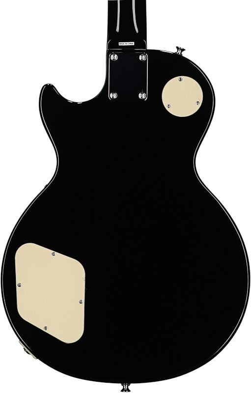 open zoom image for Epiphone Les Paul 100 Electric Guitar, Ebony, Body Straight Back