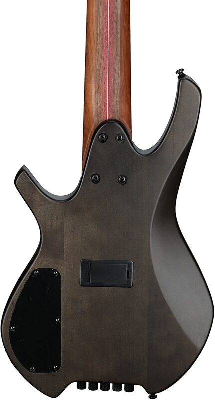 open zoom image for Cort Space 5 Headless Electric Bass, Stardust Black, Body Straight Back
