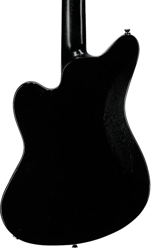 open zoom image for Jackson Pro Series Lee Malia LM87 Electric Guitar (with Gig Bag), Open Pore Black, Body Straight Back