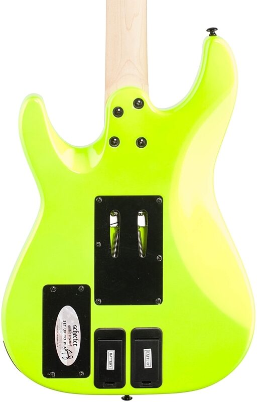 open zoom image for Schecter Sun Valley Super Shredder FR S Electric Guitar, Birch Green, Body Straight Back
