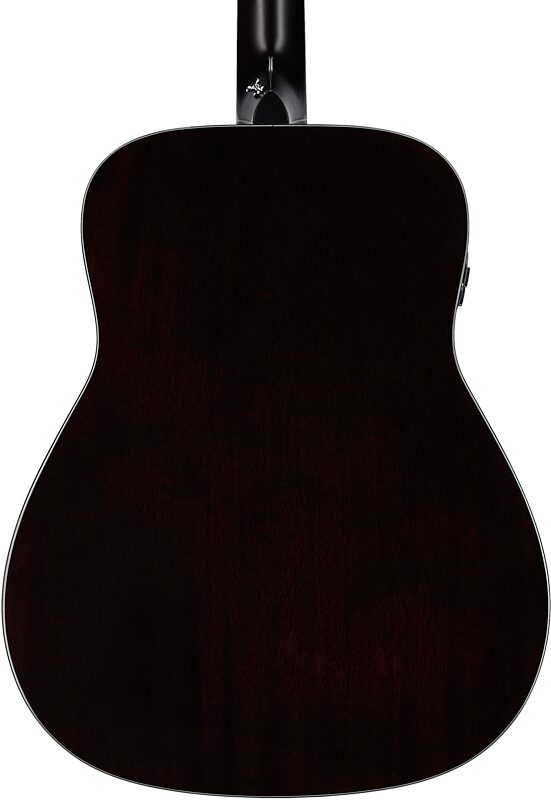 open zoom image for Yamaha TAG1E Transacoustic Dreadnought Acoustic-Electric Guitar (with Gig Bag), Natural, Body Straight Back