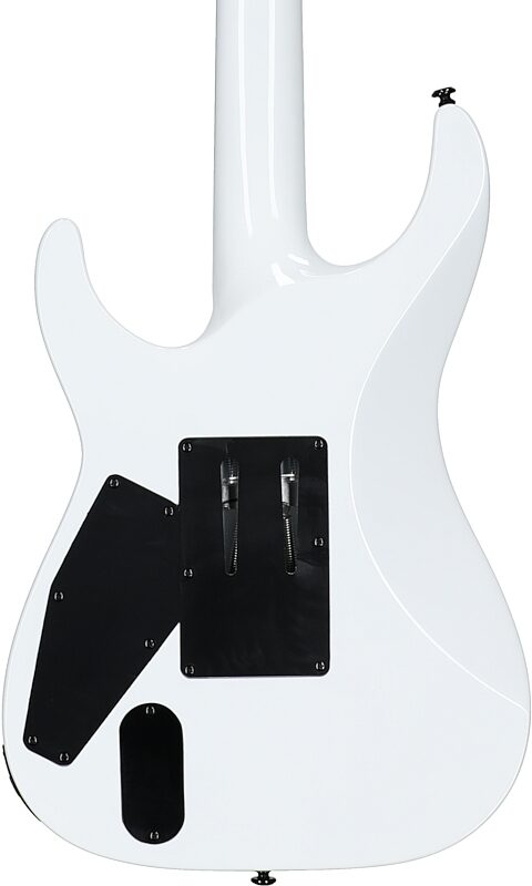 open zoom image for ESP LTD MH-400 Guitar with Tremolo, Snow White, Body Straight Back
