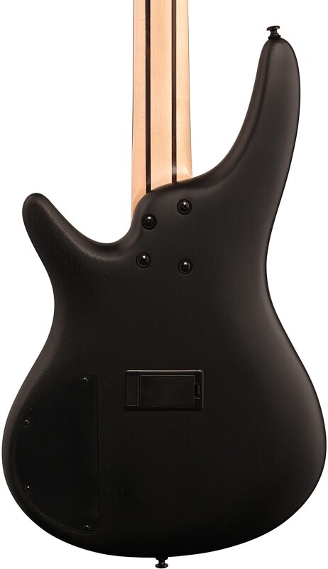 open zoom image for Ibanez SR300E Electric Bass, Weathered Black, Body Straight Back