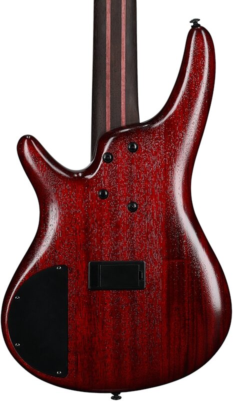 open zoom image for Ibanez SR1425 Premium Electric Bass, 5-String (with Gig Bag), Caribbean Green, Open Box (Good), Body Straight Back