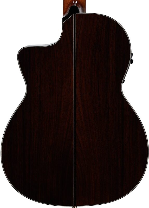 open zoom image for Cordoba GK Pro Negra Flamenco Classical Acoustic-Electric Guitar, Natural, with Case, Body Straight Back