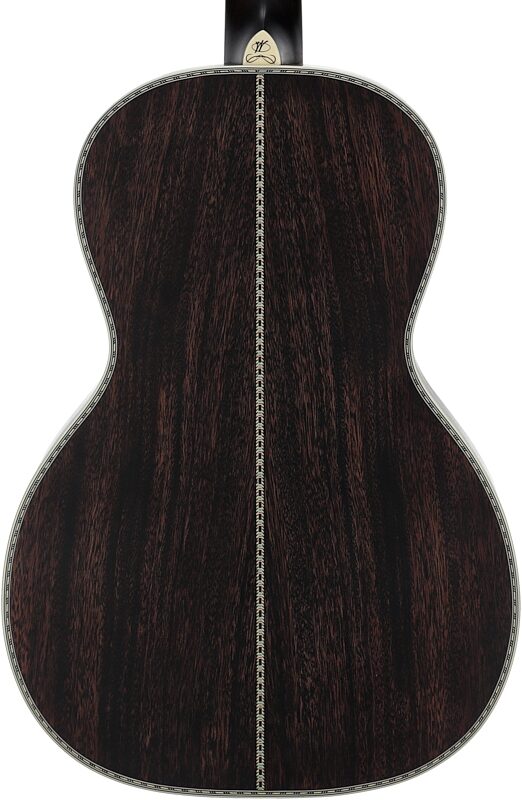 open zoom image for Washburn Victorian R310K Parlor Acoustic Guitar (with Gig Bag), Open Box (Very Good), Body Straight Back