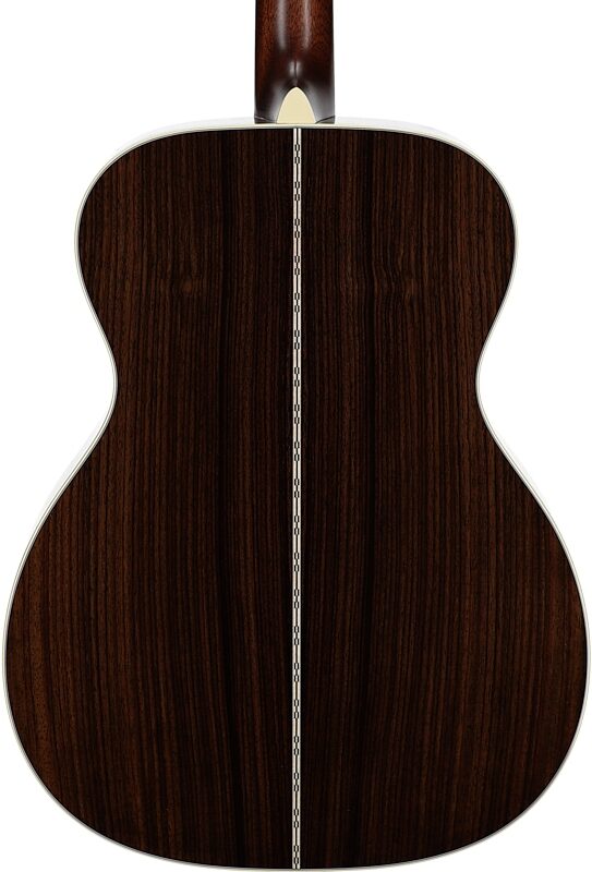 open zoom image for Martin OM-28-v2 Acoustic Guitar (with Case), Natural, Body Straight Back