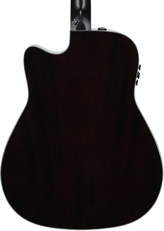 open zoom image for Yamaha TAG1 C Transacoustic Dreadnought Acoustic-Electric Guitar (with Gig Bag), Natural, Body Straight Back