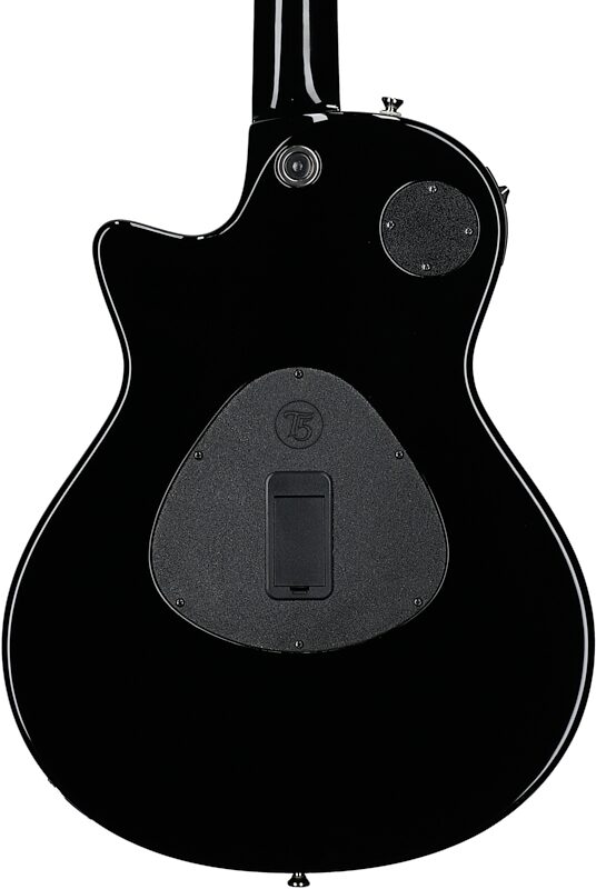 open zoom image for Taylor T5z Pro Armrest Electric Guitar (with Case), Black, Body Straight Back