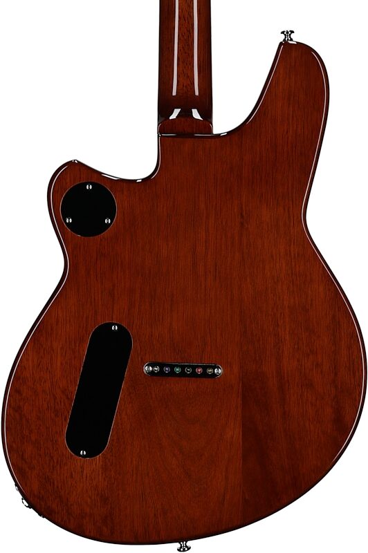 open zoom image for Reverend Airwave 12 Electric Guitar, 12-String, Metallic Bordeaux, Body Straight Back
