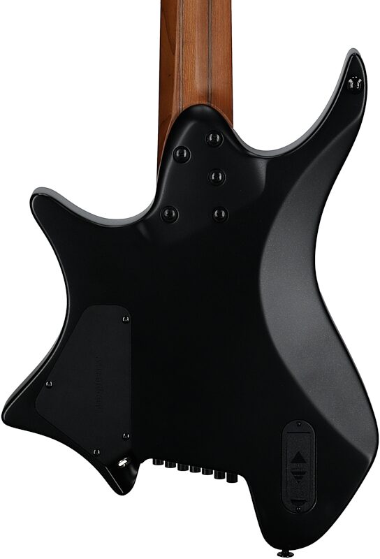open zoom image for Strandberg Boden Metal NX 7 Electric Guitar, 7-String (with Gig Bag), Black Granite, Body Straight Back