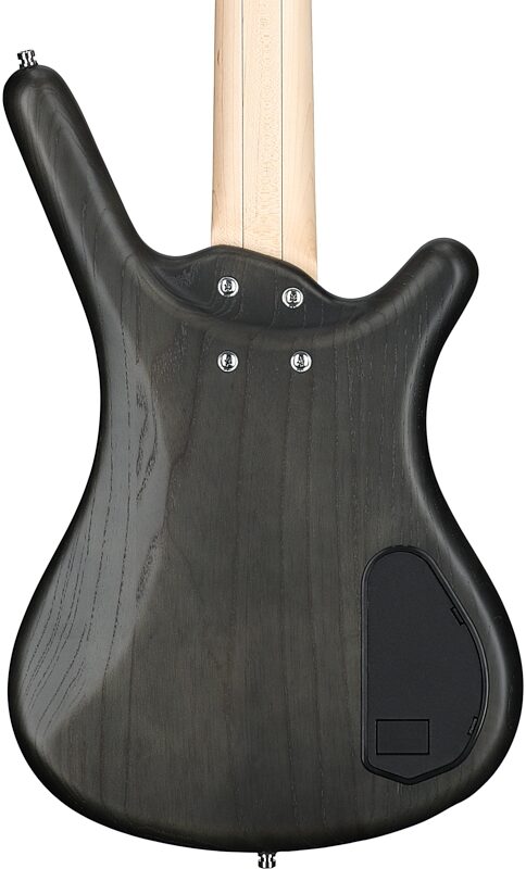 open zoom image for Warwick RockBass Corvette Basic 5 Left-Handed Bass Guitar, 5-String, Black, Body Straight Back