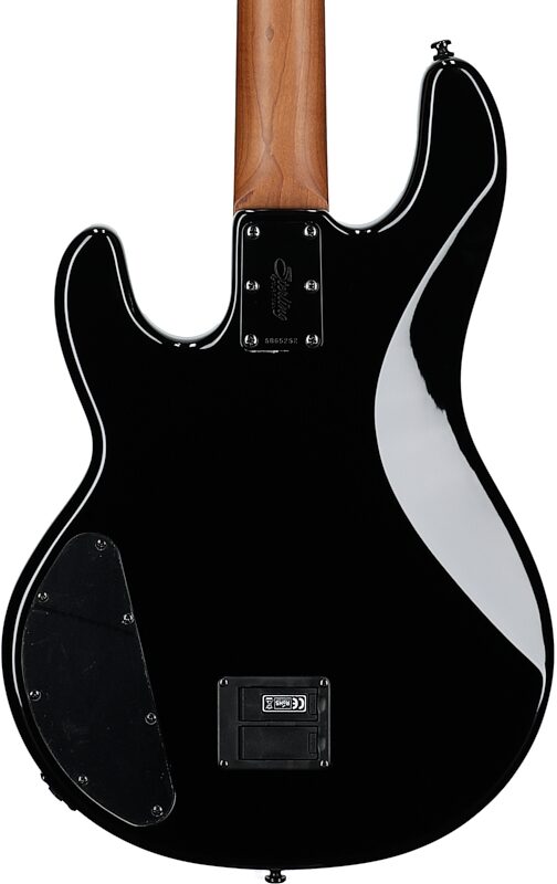 open zoom image for Sterling by Music Man DarkRay Electric Bass (with Gig Bag), Black, Ebony Fretboard, Body Straight Back