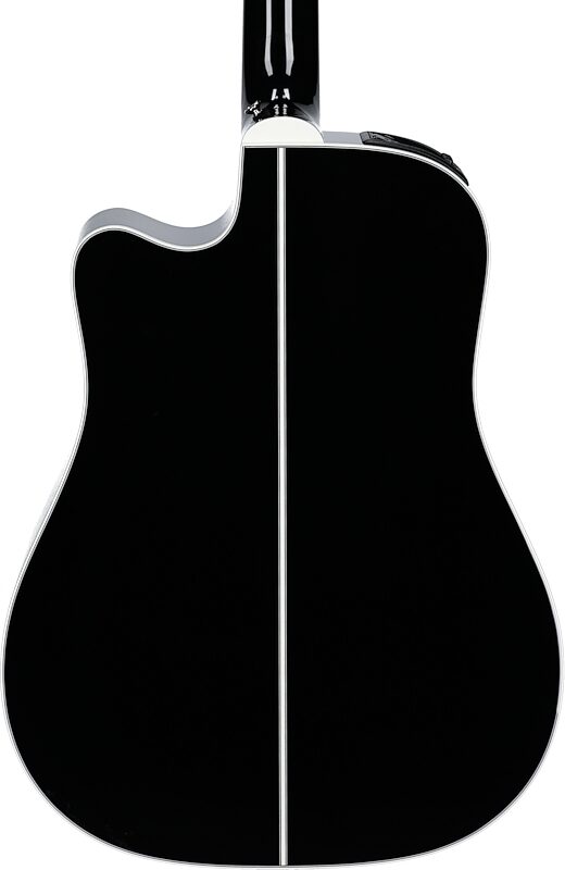 open zoom image for Takamine EF381SC 12-String Dreadnought Cutaway Acoustic-Electric Guitar (with Case), Gloss Black, Body Straight Back