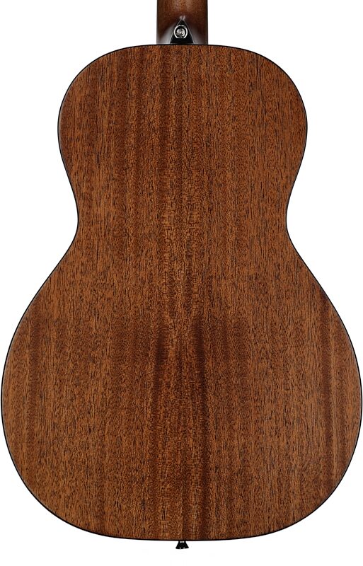 open zoom image for Alvarez AP66 Parlor Acoustic Guitar, Shadowburst, Body Straight Back
