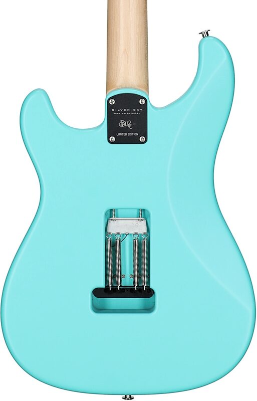 open zoom image for PRS Paul Reed Smith John Mayer Wild Blue Silver Sky Limited Electric Guitar (with Gig Bag), New, Body Straight Back