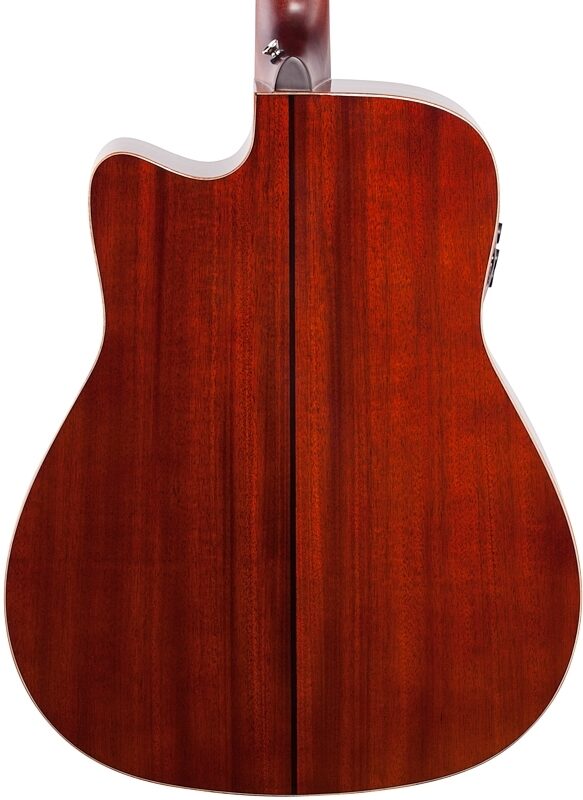 open zoom image for Yamaha A5M Dreadnought Acoustic-Electric Guitar (with Case), Vintage Natural, Body Straight Back