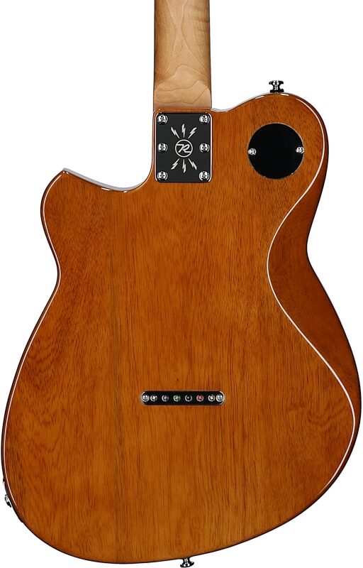 open zoom image for Reverend Charger H90 Electric Guitar, Metallic Bordeaux, Body Straight Back