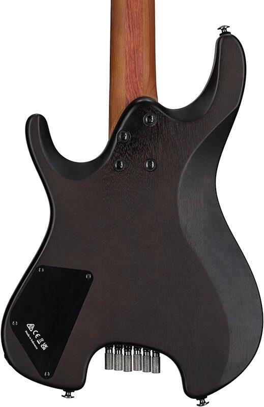 open zoom image for Ibanez Q52PB Electric Guitar (with Gig Bag), Antique Brown Stained, Body Straight Back