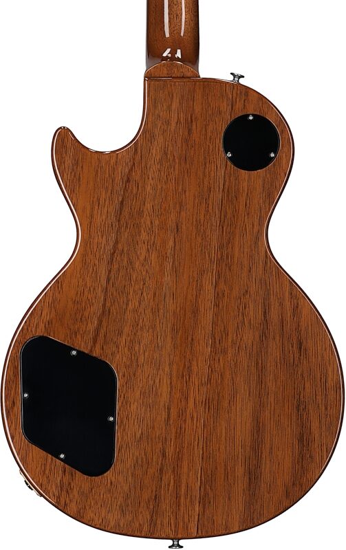 open zoom image for Gibson Les Paul Standard 60s Custom Color Electric Guitar, Figured Top (with Case), Honey Amber, Body Straight Back