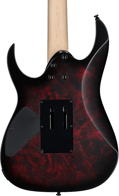 open zoom image for Ibanez RG470DXW Electric Guitar, Wine Red Frozen Matte, Body Straight Back