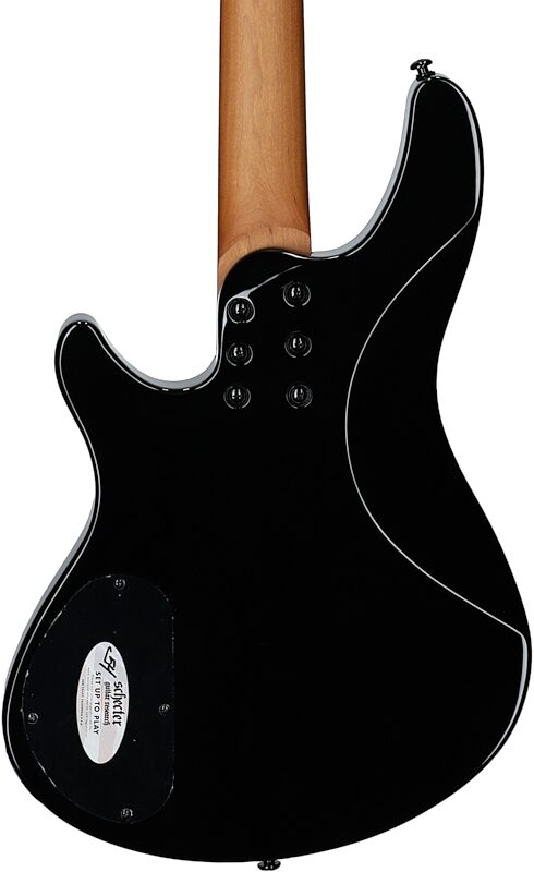 open zoom image for Schecter C-4 Standard Electric Bass, Tobacco Burl, Body Straight Back