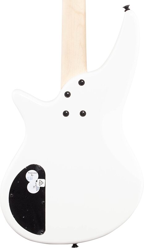 open zoom image for Jackson JS2 Spectra Electric Bass, Snow White, Body Straight Back