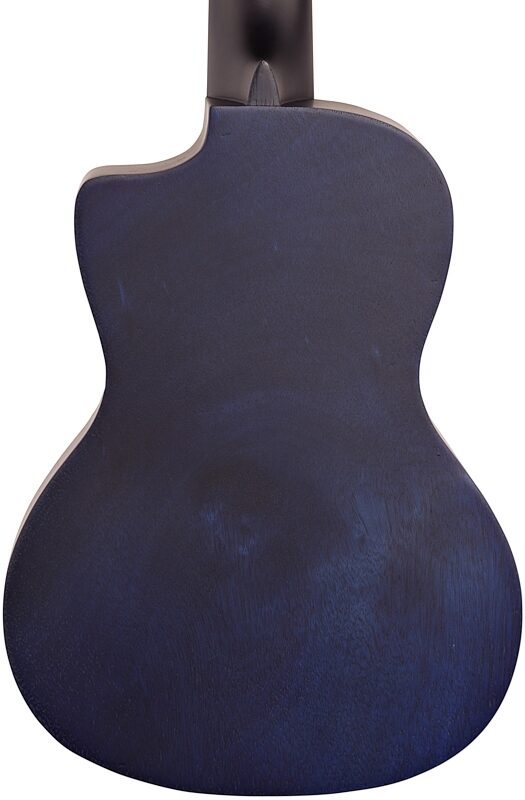 open zoom image for Luna UKEGWC Great Wave Concert Ukulele with Gig Bag, New, Body Straight Back