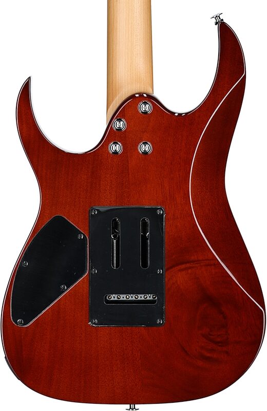open zoom image for Ibanez GRG220PA1 Gio Electric Guitar, Black Burl, Body Straight Back