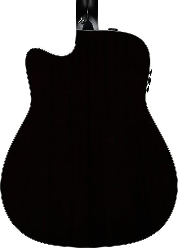 open zoom image for Yamaha TAG3 C TransAcoustic Dreadnought Acoustic-Electric Guitar (with Bag), Natural, Body Straight Back