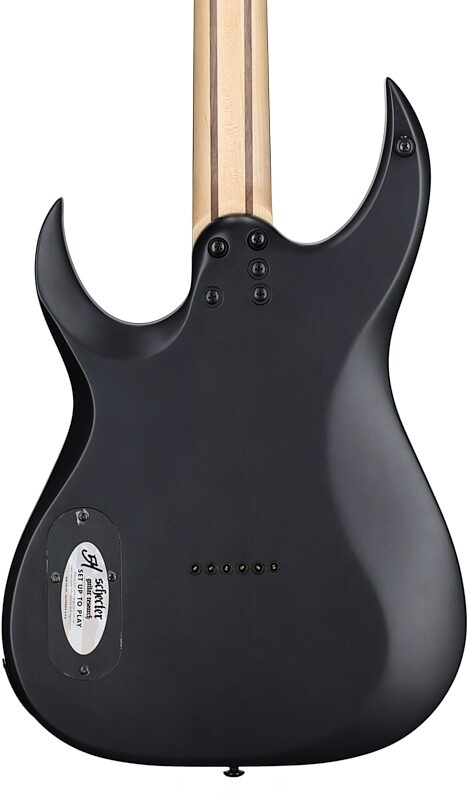 open zoom image for Schecter Sunset-6 Extreme Electric Guitar, Gray Ghost, Body Straight Back