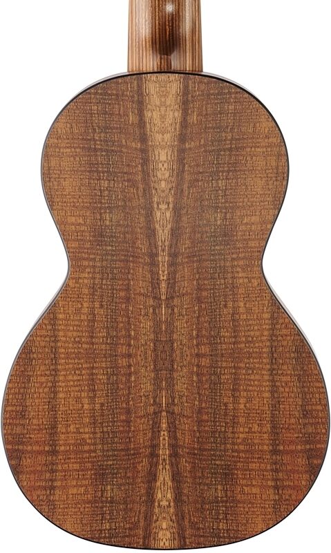 open zoom image for Martin 0XK HPL Koa Concert Ukulele (with Gig Bag), New, Body Straight Back