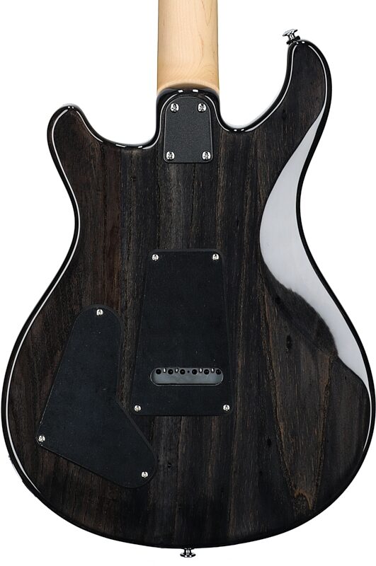 open zoom image for PRS Paul Reed Smith SE Swamp Ash Special Electric Guitar (with Gig Bag), Charcoal, Body Straight Back