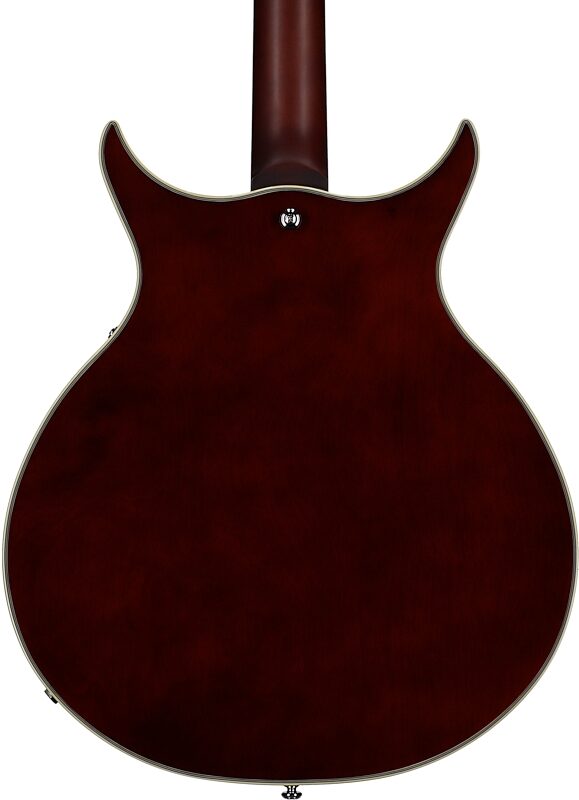 open zoom image for Washburn SH35 Semi-Hollowbody Electric Guitar, Tobacco Sunburst, Body Straight Back